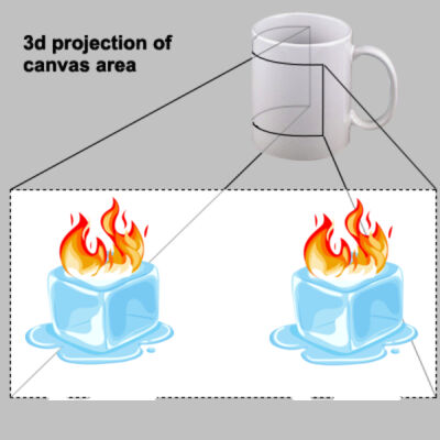 Ice on Fire Mug Thumbnail