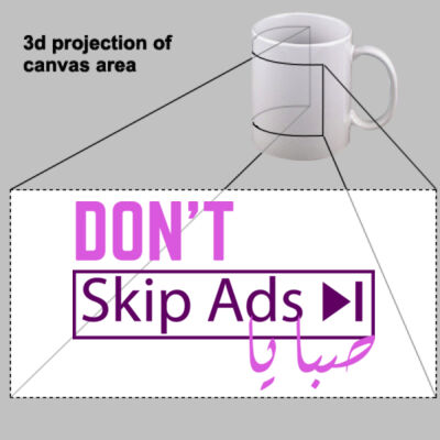 Don't Skip Ads Sabya Mug Thumbnail